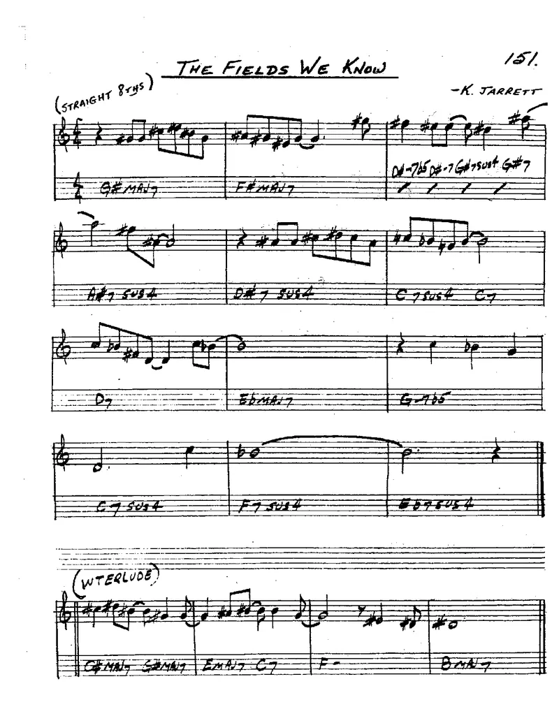 TheRealBookVolume-1-Eb'5thEdition'_一万首著名钢琴曲谱哈农贝多芬合集视频教学电子版高清无水印可打印_07各风格钢琴谱合集_JazzPiano_原版钢琴教材附音频