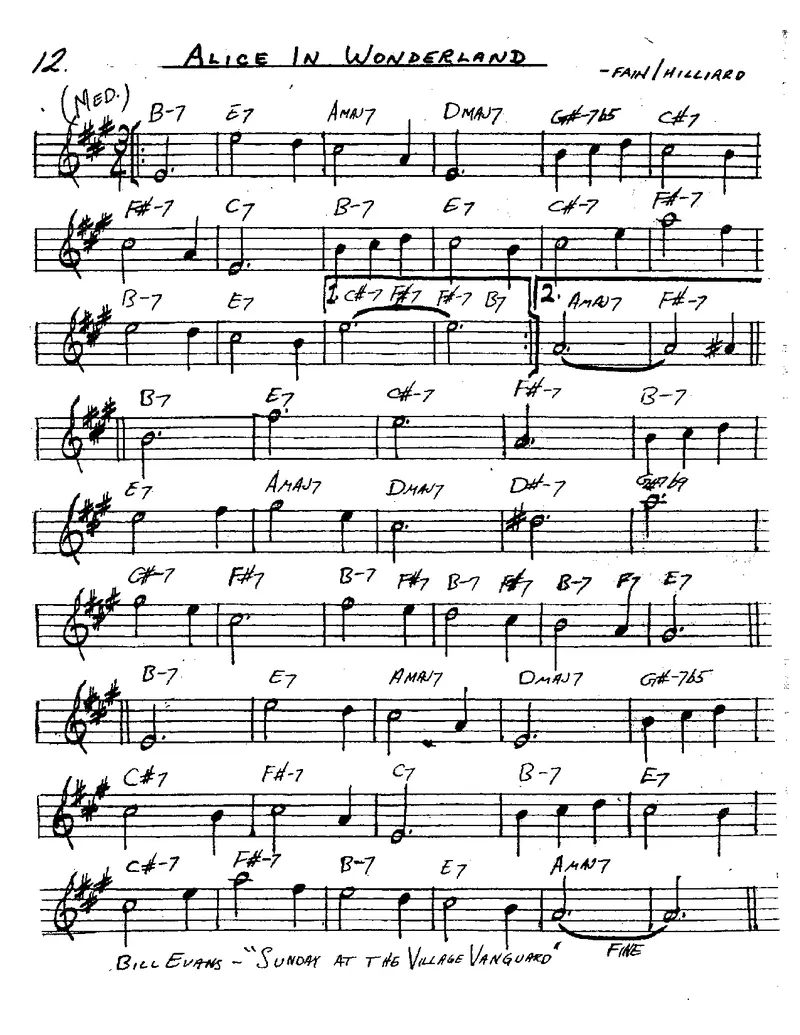 TheRealBookVolume-1-Eb'5thEdition'_一万首著名钢琴曲谱哈农贝多芬合集视频教学电子版高清无水印可打印_07各风格钢琴谱合集_JazzPiano_原版钢琴教材附音频