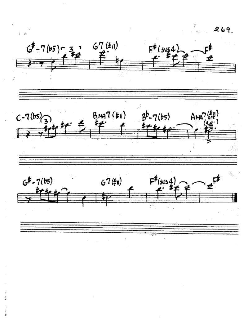 TheRealBookVolume-1-Eb'5thEdition'_一万首著名钢琴曲谱哈农贝多芬合集视频教学电子版高清无水印可打印_07各风格钢琴谱合集_JazzPiano_原版钢琴教材附音频