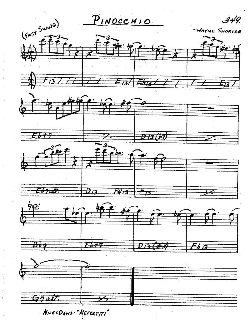 TheRealBookVolume-1-Eb'5thEdition'_一万首著名钢琴曲谱哈农贝多芬合集视频教学电子版高清无水印可打印_07各风格钢琴谱合集_JazzPiano_原版钢琴教材附音频