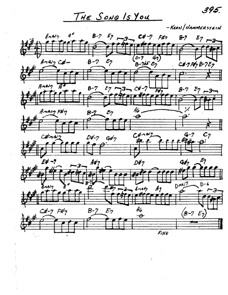 TheRealBookVolume-1-Eb'5thEdition'_一万首著名钢琴曲谱哈农贝多芬合集视频教学电子版高清无水印可打印_07各风格钢琴谱合集_JazzPiano_原版钢琴教材附音频