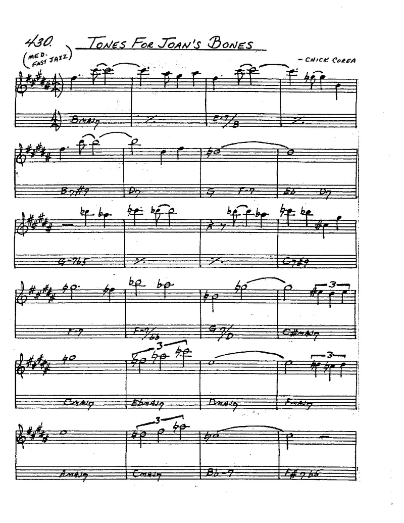 TheRealBookVolume-1-Eb'5thEdition'_一万首著名钢琴曲谱哈农贝多芬合集视频教学电子版高清无水印可打印_07各风格钢琴谱合集_JazzPiano_原版钢琴教材附音频