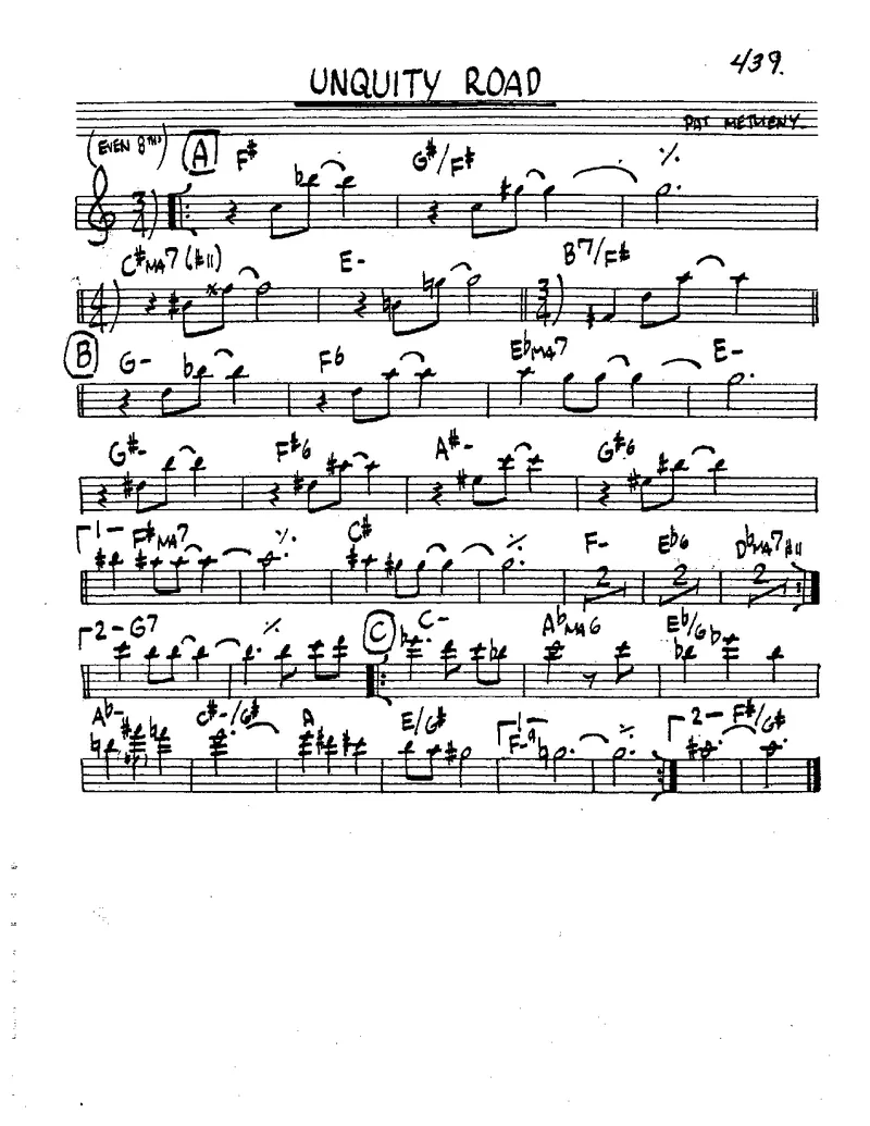 TheRealBookVolume-1-Eb'5thEdition'_一万首著名钢琴曲谱哈农贝多芬合集视频教学电子版高清无水印可打印_07各风格钢琴谱合集_JazzPiano_原版钢琴教材附音频