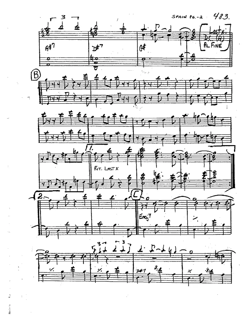 TheRealBookVolume-1-Eb'5thEdition'_一万首著名钢琴曲谱哈农贝多芬合集视频教学电子版高清无水印可打印_07各风格钢琴谱合集_JazzPiano_原版钢琴教材附音频