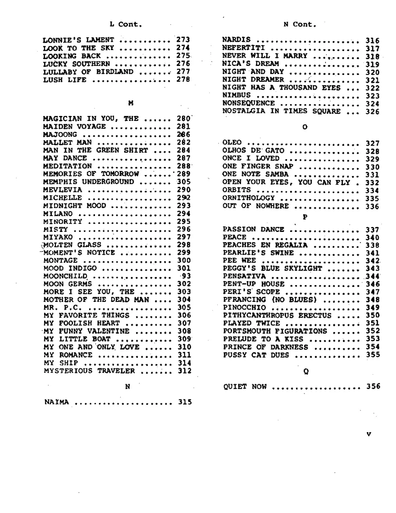 TheRealBookVolume-1-Eb'5thEdition'_一万首著名钢琴曲谱哈农贝多芬合集视频教学电子版高清无水印可打印_07各风格钢琴谱合集_JazzPiano_原版钢琴教材附音频