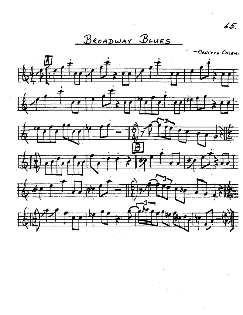 TheRealBookVolume-1-Eb'5thEdition'_一万首著名钢琴曲谱哈农贝多芬合集视频教学电子版高清无水印可打印_07各风格钢琴谱合集_JazzPiano_原版钢琴教材附音频