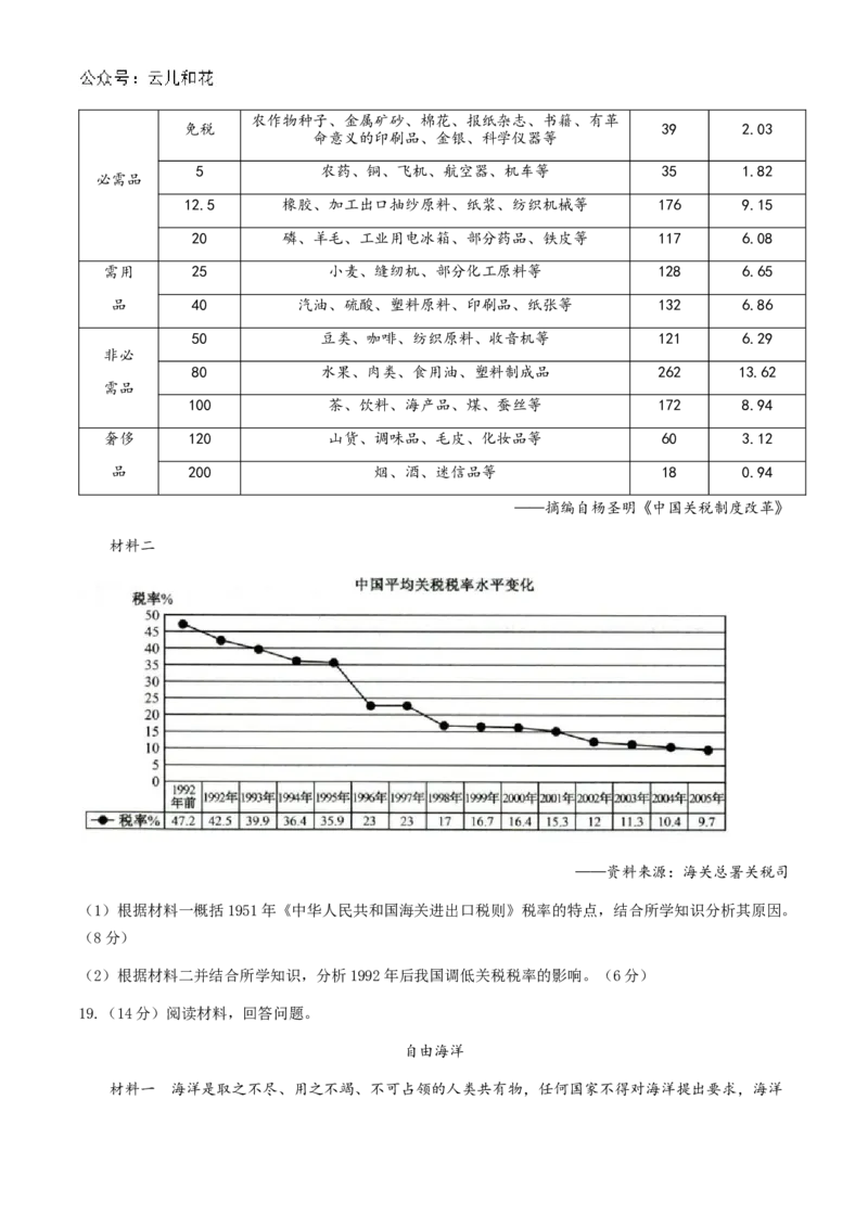 山东省菏泽市2024-2025学年高二上学期期中考试历史（A卷）Word版含答案_2024-2025高二（7-7月题库）_2024年11月试卷_1128山东省菏泽市2024-2025学年高二上学期期中考试