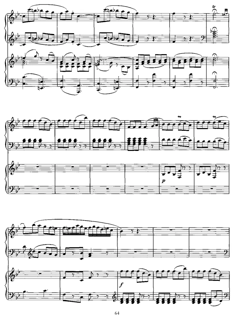 PianoConcertoNo18inBb,K456(2Piano)_一万首著名钢琴曲谱哈农贝多芬合集视频教学电子版高清无水印可打印_1古典钢琴知名音乐家谱_莫扎特钢琴谱全集_钢琴与乐队作品