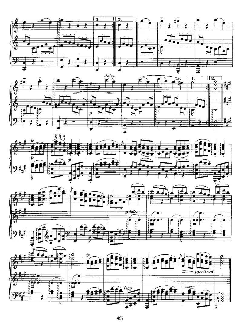 GavotteinA(afterGluck)_一万首著名钢琴曲谱哈农贝多芬合集视频教学电子版高清无水印可打印_1古典钢琴知名音乐家谱_勃拉姆斯钢琴谱全集_其他