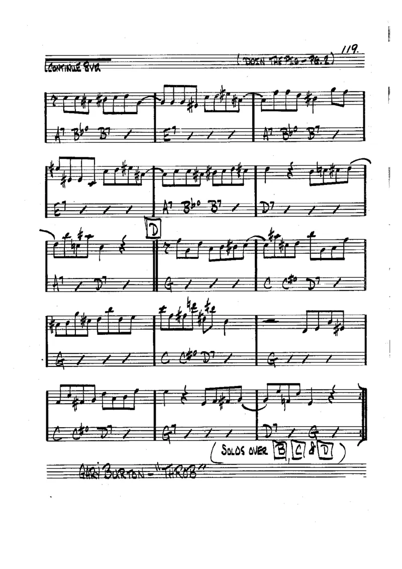 TheRealBookVolume-1-contrebasse'5thEdition'_一万首著名钢琴曲谱哈农贝多芬合集视频教学电子版高清无水印可打印_07各风格钢琴谱合集_JazzPiano_原版钢琴教材附音频