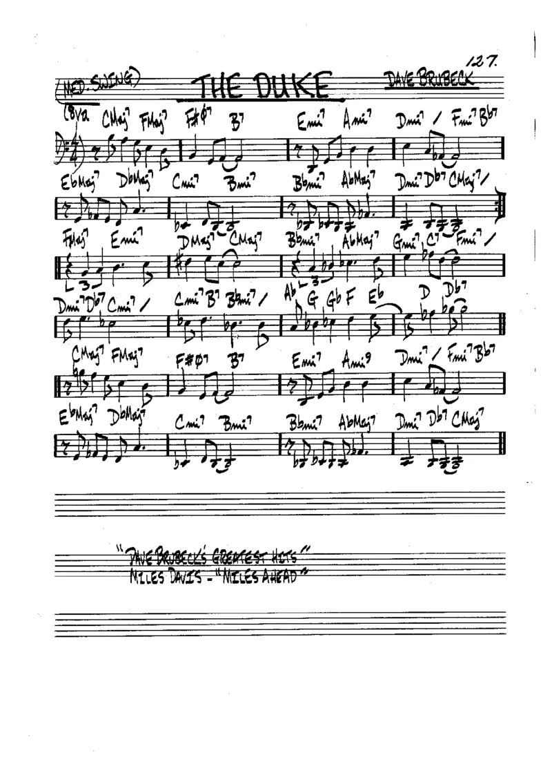 TheRealBookVolume-1-contrebasse'5thEdition'_一万首著名钢琴曲谱哈农贝多芬合集视频教学电子版高清无水印可打印_07各风格钢琴谱合集_JazzPiano_原版钢琴教材附音频