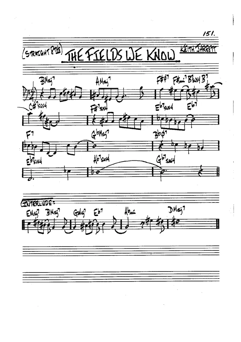 TheRealBookVolume-1-contrebasse'5thEdition'_一万首著名钢琴曲谱哈农贝多芬合集视频教学电子版高清无水印可打印_07各风格钢琴谱合集_JazzPiano_原版钢琴教材附音频