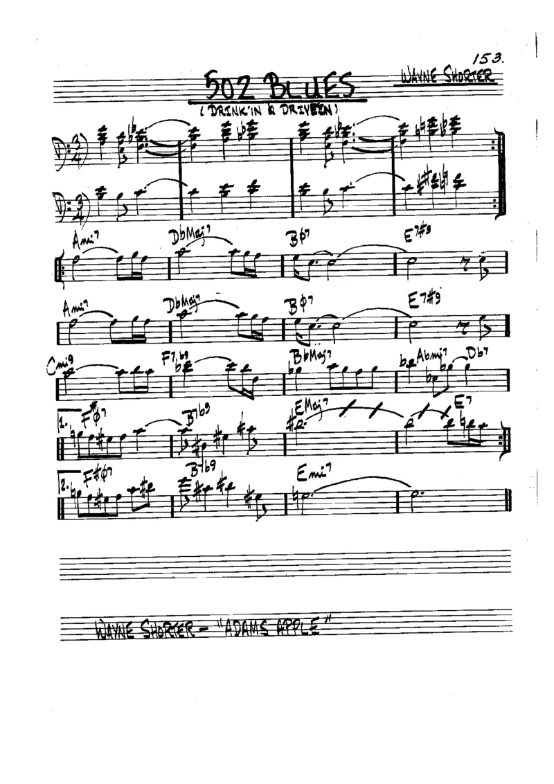 TheRealBookVolume-1-contrebasse'5thEdition'_一万首著名钢琴曲谱哈农贝多芬合集视频教学电子版高清无水印可打印_07各风格钢琴谱合集_JazzPiano_原版钢琴教材附音频