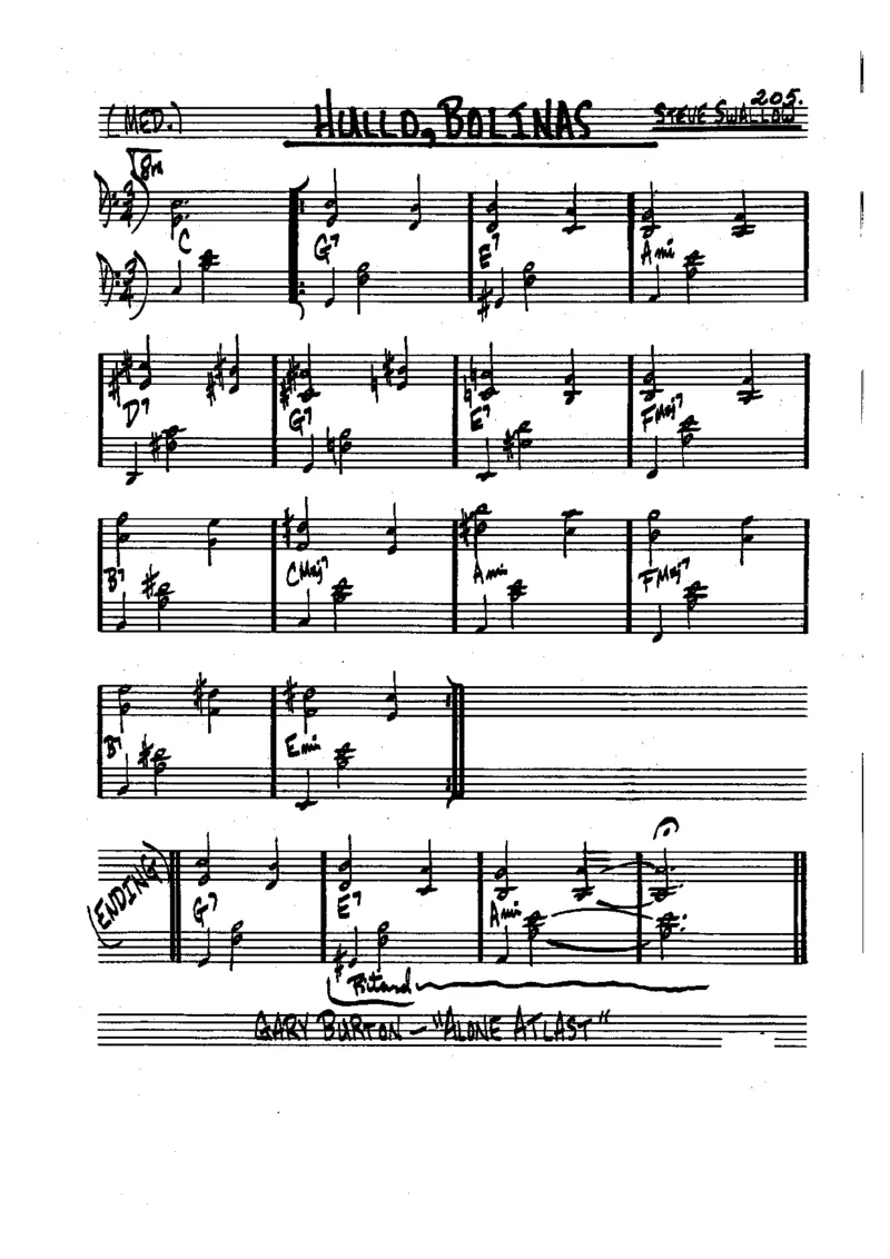 TheRealBookVolume-1-contrebasse'5thEdition'_一万首著名钢琴曲谱哈农贝多芬合集视频教学电子版高清无水印可打印_07各风格钢琴谱合集_JazzPiano_原版钢琴教材附音频