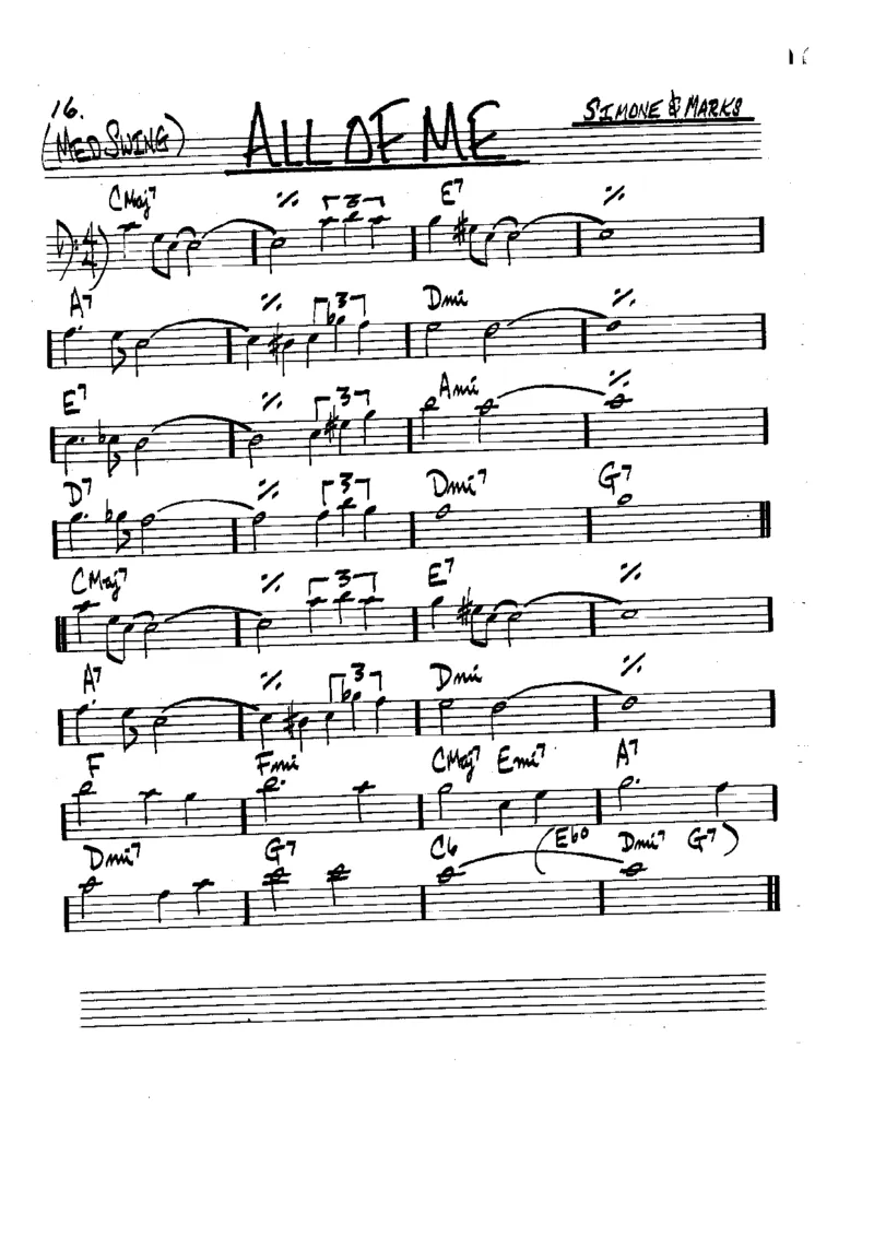 TheRealBookVolume-1-contrebasse'5thEdition'_一万首著名钢琴曲谱哈农贝多芬合集视频教学电子版高清无水印可打印_07各风格钢琴谱合集_JazzPiano_原版钢琴教材附音频