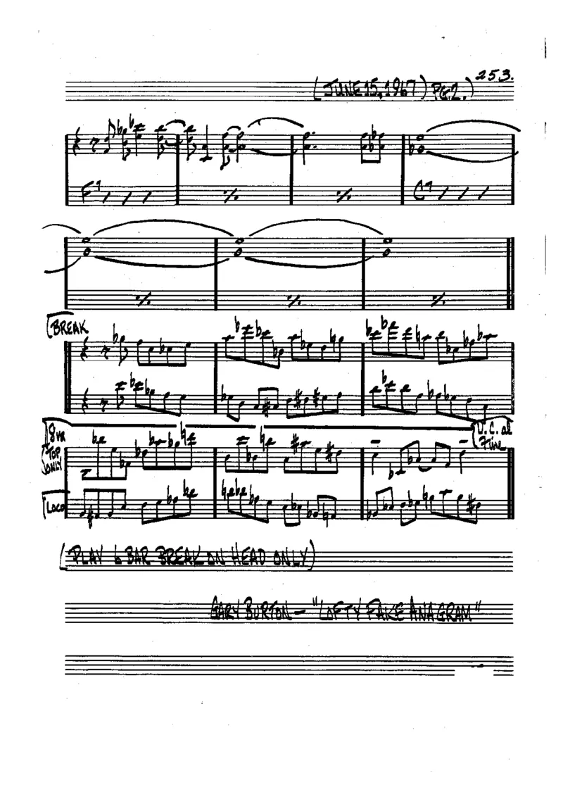 TheRealBookVolume-1-contrebasse'5thEdition'_一万首著名钢琴曲谱哈农贝多芬合集视频教学电子版高清无水印可打印_07各风格钢琴谱合集_JazzPiano_原版钢琴教材附音频