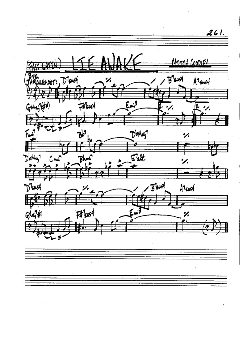 TheRealBookVolume-1-contrebasse'5thEdition'_一万首著名钢琴曲谱哈农贝多芬合集视频教学电子版高清无水印可打印_07各风格钢琴谱合集_JazzPiano_原版钢琴教材附音频