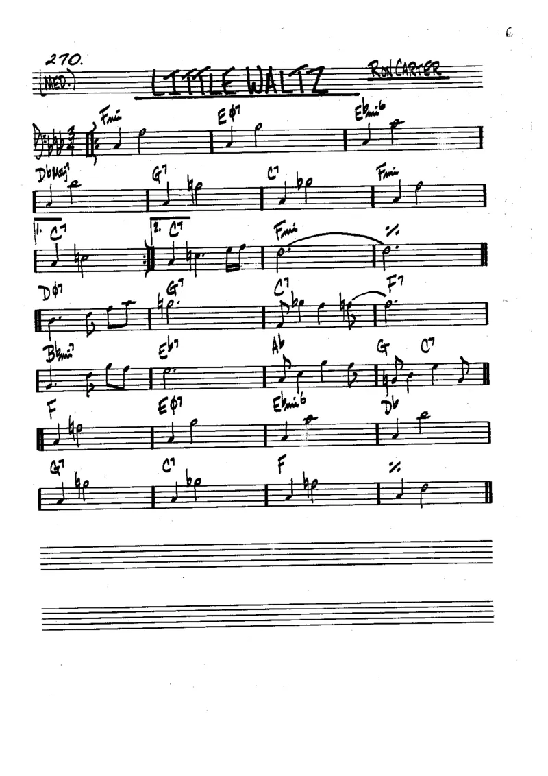 TheRealBookVolume-1-contrebasse'5thEdition'_一万首著名钢琴曲谱哈农贝多芬合集视频教学电子版高清无水印可打印_07各风格钢琴谱合集_JazzPiano_原版钢琴教材附音频