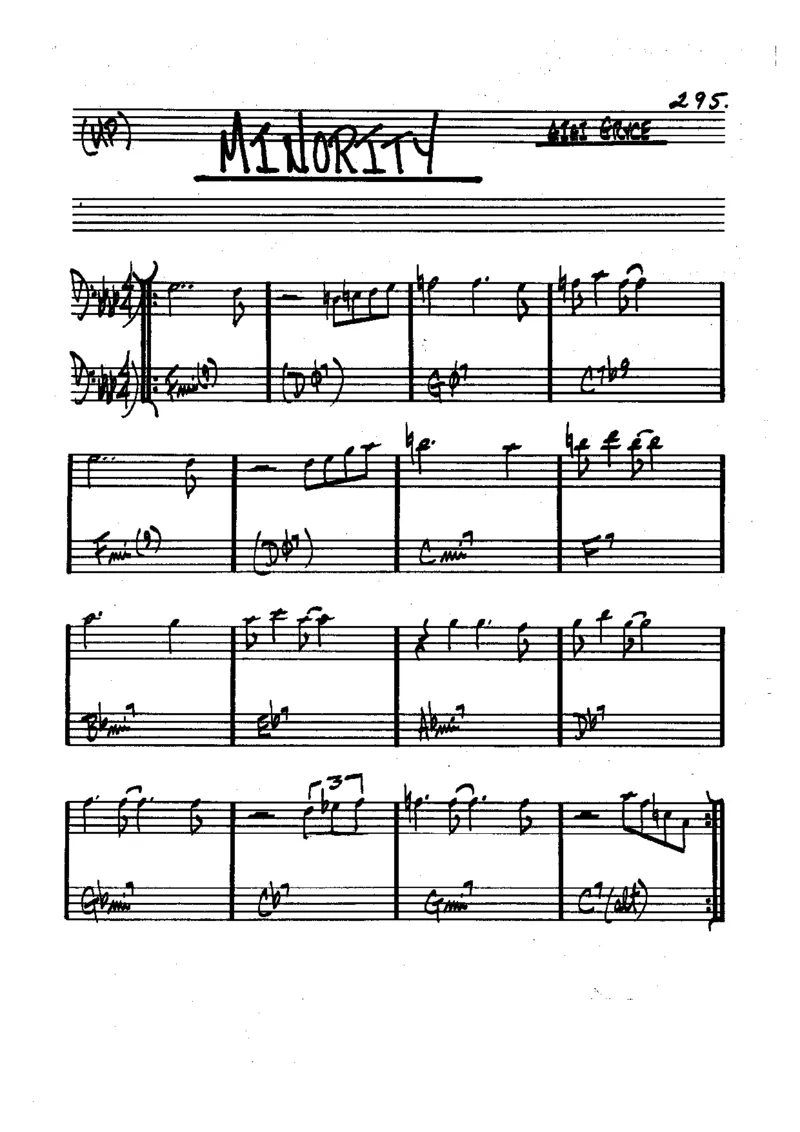 TheRealBookVolume-1-contrebasse'5thEdition'_一万首著名钢琴曲谱哈农贝多芬合集视频教学电子版高清无水印可打印_07各风格钢琴谱合集_JazzPiano_原版钢琴教材附音频