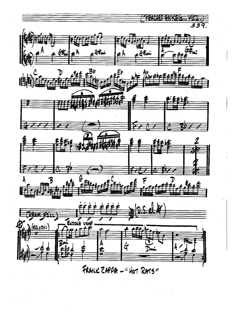 TheRealBookVolume-1-contrebasse'5thEdition'_一万首著名钢琴曲谱哈农贝多芬合集视频教学电子版高清无水印可打印_07各风格钢琴谱合集_JazzPiano_原版钢琴教材附音频