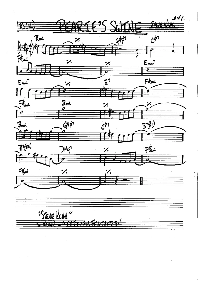 TheRealBookVolume-1-contrebasse'5thEdition'_一万首著名钢琴曲谱哈农贝多芬合集视频教学电子版高清无水印可打印_07各风格钢琴谱合集_JazzPiano_原版钢琴教材附音频