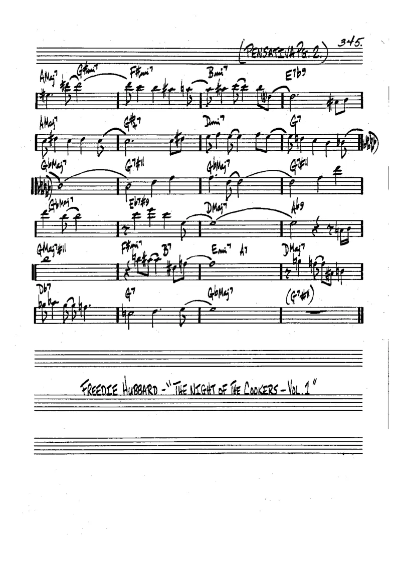 TheRealBookVolume-1-contrebasse'5thEdition'_一万首著名钢琴曲谱哈农贝多芬合集视频教学电子版高清无水印可打印_07各风格钢琴谱合集_JazzPiano_原版钢琴教材附音频