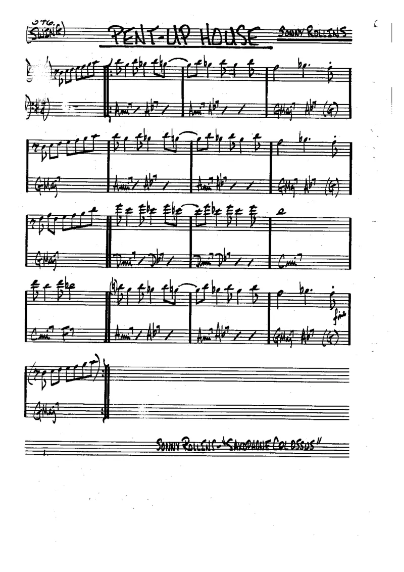 TheRealBookVolume-1-contrebasse'5thEdition'_一万首著名钢琴曲谱哈农贝多芬合集视频教学电子版高清无水印可打印_07各风格钢琴谱合集_JazzPiano_原版钢琴教材附音频