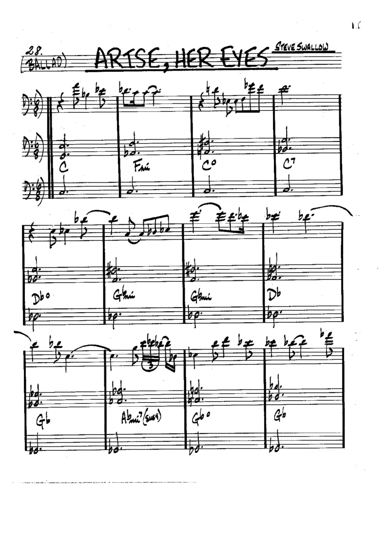 TheRealBookVolume-1-contrebasse'5thEdition'_一万首著名钢琴曲谱哈农贝多芬合集视频教学电子版高清无水印可打印_07各风格钢琴谱合集_JazzPiano_原版钢琴教材附音频