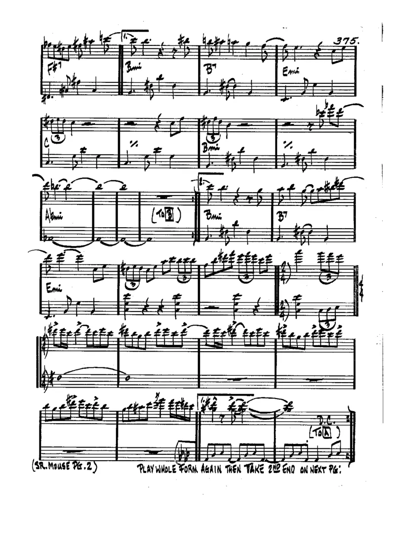 TheRealBookVolume-1-contrebasse'5thEdition'_一万首著名钢琴曲谱哈农贝多芬合集视频教学电子版高清无水印可打印_07各风格钢琴谱合集_JazzPiano_原版钢琴教材附音频