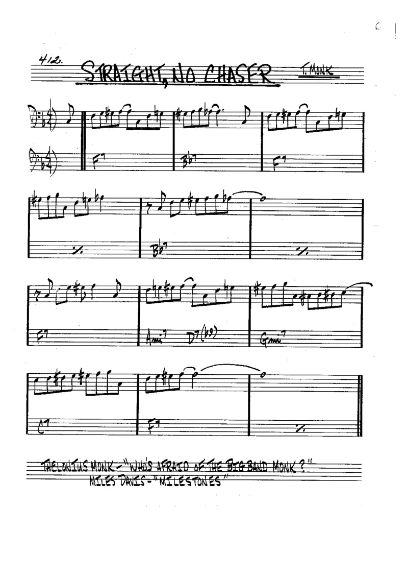 TheRealBookVolume-1-contrebasse'5thEdition'_一万首著名钢琴曲谱哈农贝多芬合集视频教学电子版高清无水印可打印_07各风格钢琴谱合集_JazzPiano_原版钢琴教材附音频