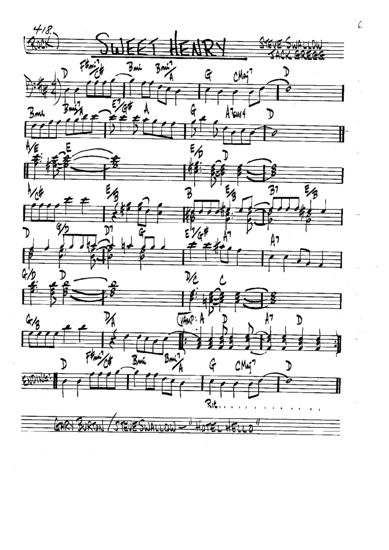 TheRealBookVolume-1-contrebasse'5thEdition'_一万首著名钢琴曲谱哈农贝多芬合集视频教学电子版高清无水印可打印_07各风格钢琴谱合集_JazzPiano_原版钢琴教材附音频