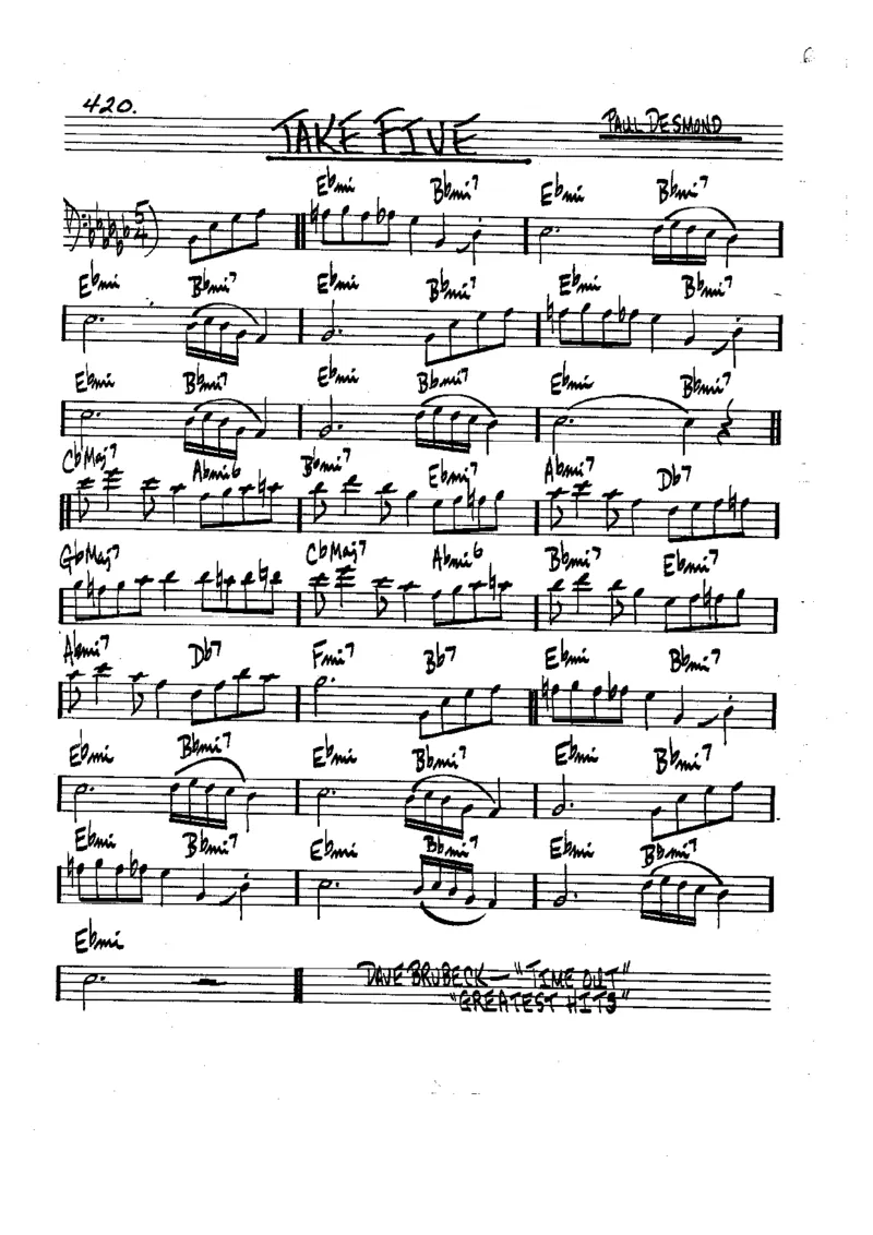 TheRealBookVolume-1-contrebasse'5thEdition'_一万首著名钢琴曲谱哈农贝多芬合集视频教学电子版高清无水印可打印_07各风格钢琴谱合集_JazzPiano_原版钢琴教材附音频