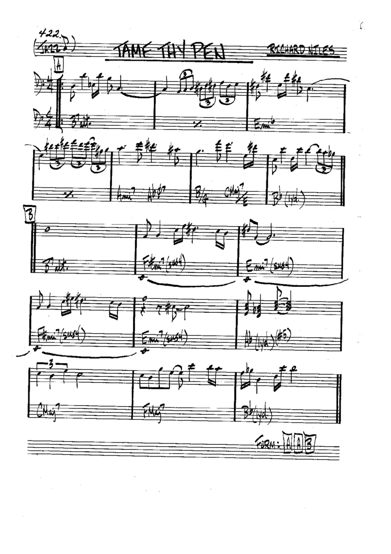 TheRealBookVolume-1-contrebasse'5thEdition'_一万首著名钢琴曲谱哈农贝多芬合集视频教学电子版高清无水印可打印_07各风格钢琴谱合集_JazzPiano_原版钢琴教材附音频