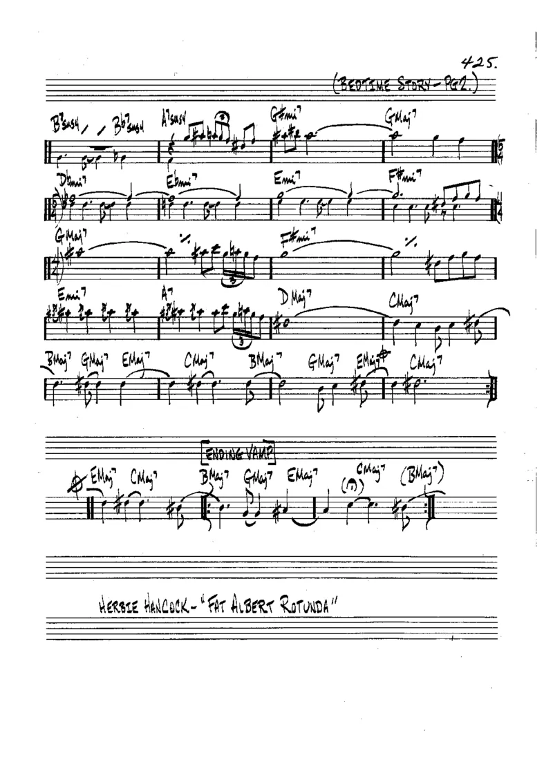 TheRealBookVolume-1-contrebasse'5thEdition'_一万首著名钢琴曲谱哈农贝多芬合集视频教学电子版高清无水印可打印_07各风格钢琴谱合集_JazzPiano_原版钢琴教材附音频