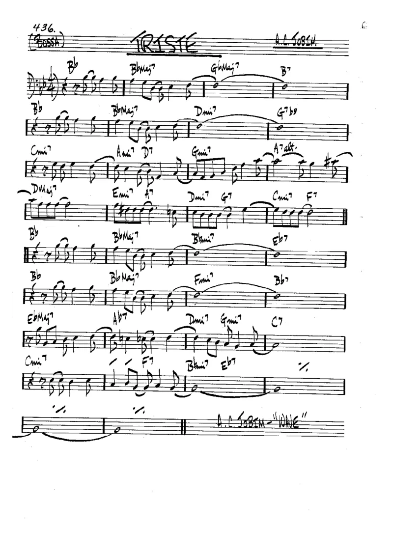 TheRealBookVolume-1-contrebasse'5thEdition'_一万首著名钢琴曲谱哈农贝多芬合集视频教学电子版高清无水印可打印_07各风格钢琴谱合集_JazzPiano_原版钢琴教材附音频