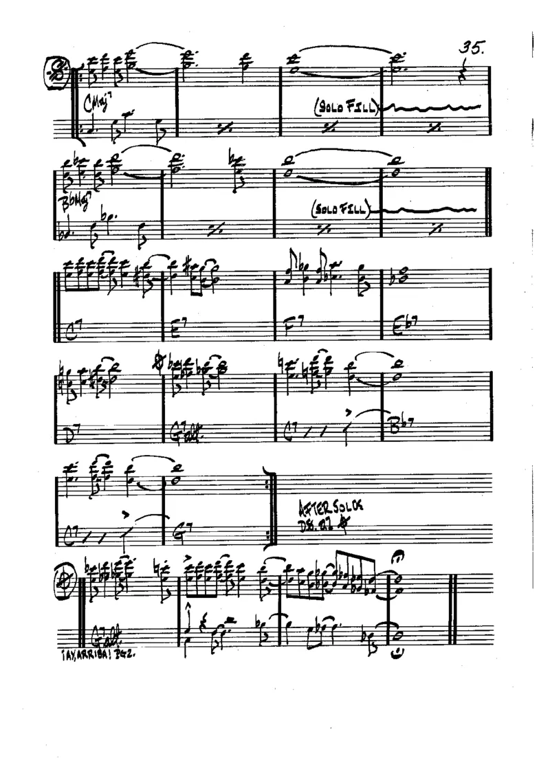 TheRealBookVolume-1-contrebasse'5thEdition'_一万首著名钢琴曲谱哈农贝多芬合集视频教学电子版高清无水印可打印_07各风格钢琴谱合集_JazzPiano_原版钢琴教材附音频