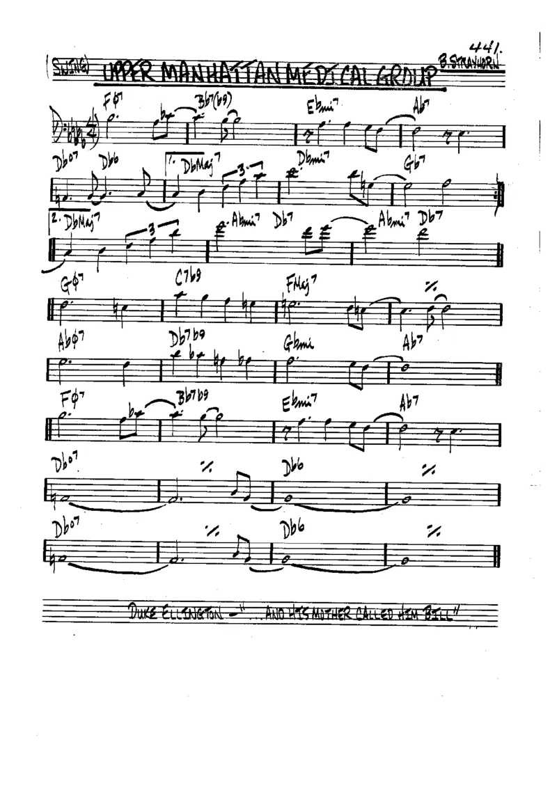 TheRealBookVolume-1-contrebasse'5thEdition'_一万首著名钢琴曲谱哈农贝多芬合集视频教学电子版高清无水印可打印_07各风格钢琴谱合集_JazzPiano_原版钢琴教材附音频