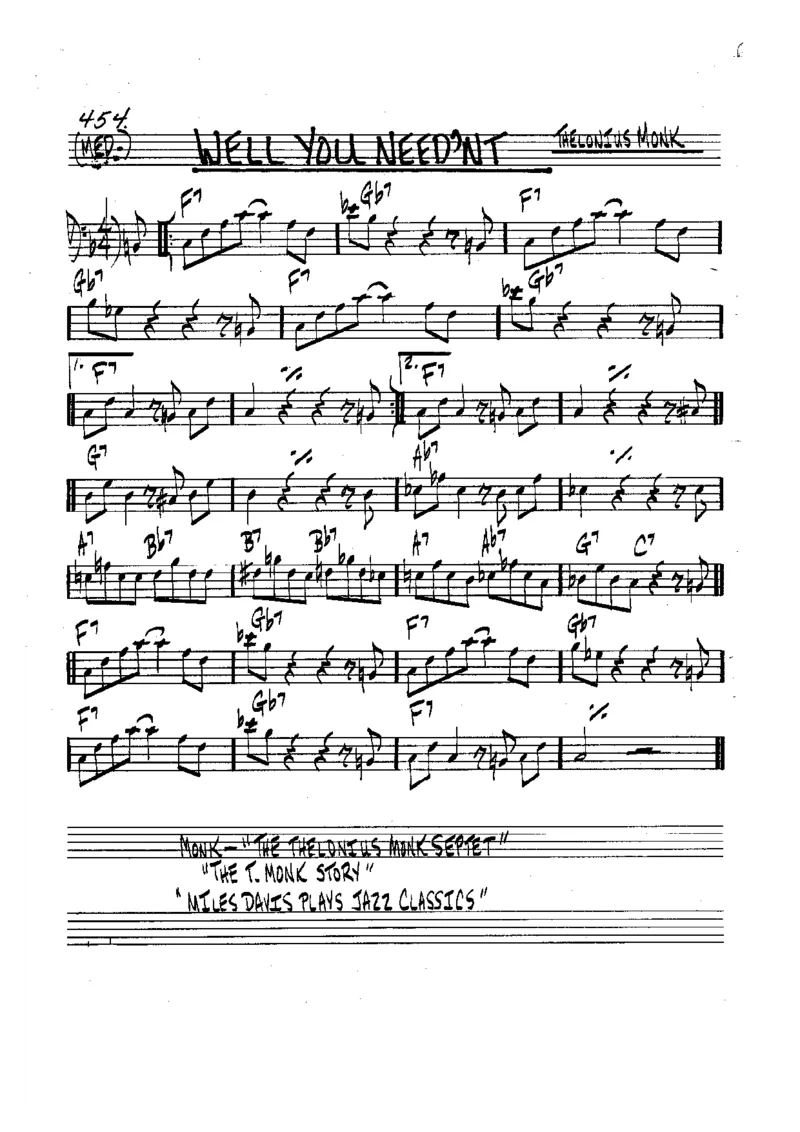 TheRealBookVolume-1-contrebasse'5thEdition'_一万首著名钢琴曲谱哈农贝多芬合集视频教学电子版高清无水印可打印_07各风格钢琴谱合集_JazzPiano_原版钢琴教材附音频