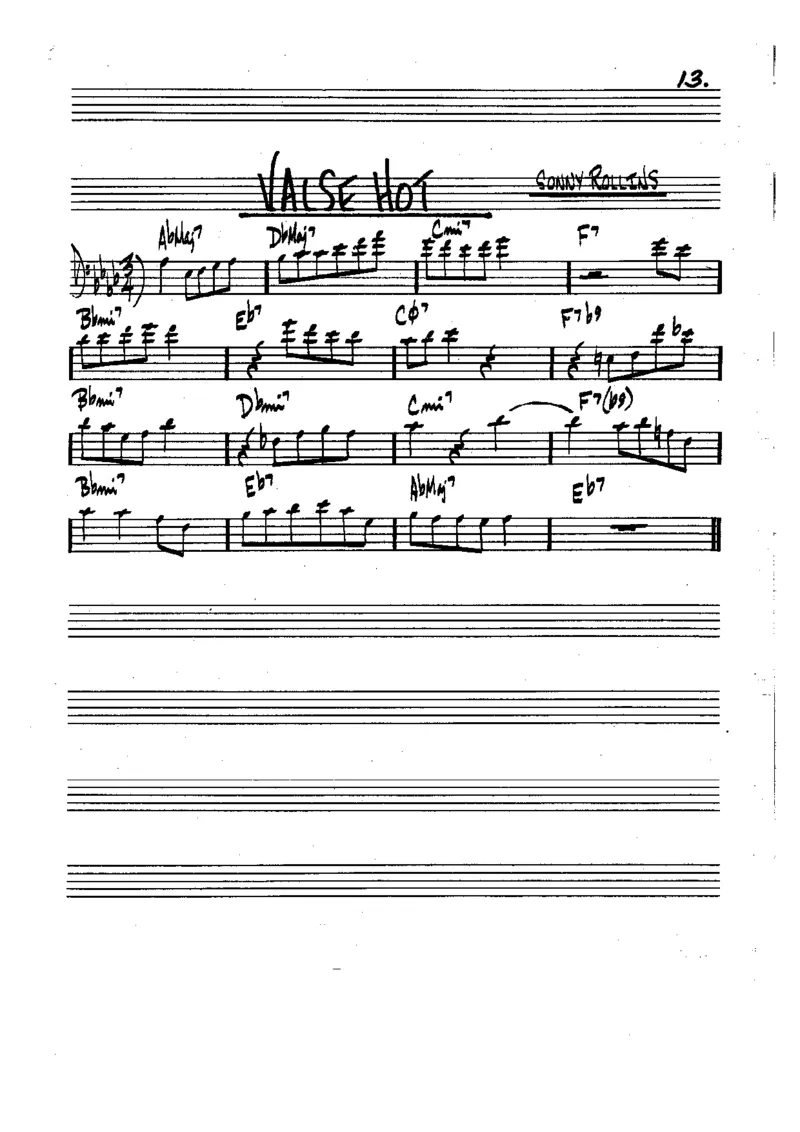 TheRealBookVolume-1-contrebasse'5thEdition'_一万首著名钢琴曲谱哈农贝多芬合集视频教学电子版高清无水印可打印_07各风格钢琴谱合集_JazzPiano_原版钢琴教材附音频