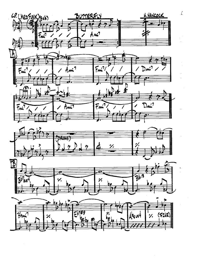 TheRealBookVolume-1-contrebasse'5thEdition'_一万首著名钢琴曲谱哈农贝多芬合集视频教学电子版高清无水印可打印_07各风格钢琴谱合集_JazzPiano_原版钢琴教材附音频