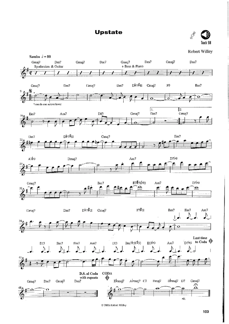 RobertWilley-BrazilianPiano(Choro,SambaandBossaNova)_一万首著名钢琴曲谱哈农贝多芬合集视频教学电子版高清无水印可打印_07各风格钢琴谱合集_BrazilianPiano_原版钢琴教材附音频