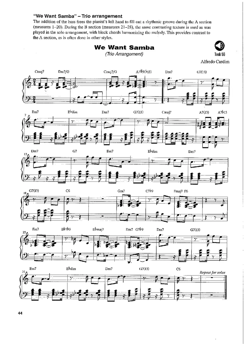 RobertWilley-BrazilianPiano(Choro,SambaandBossaNova)_一万首著名钢琴曲谱哈农贝多芬合集视频教学电子版高清无水印可打印_07各风格钢琴谱合集_BrazilianPiano_原版钢琴教材附音频