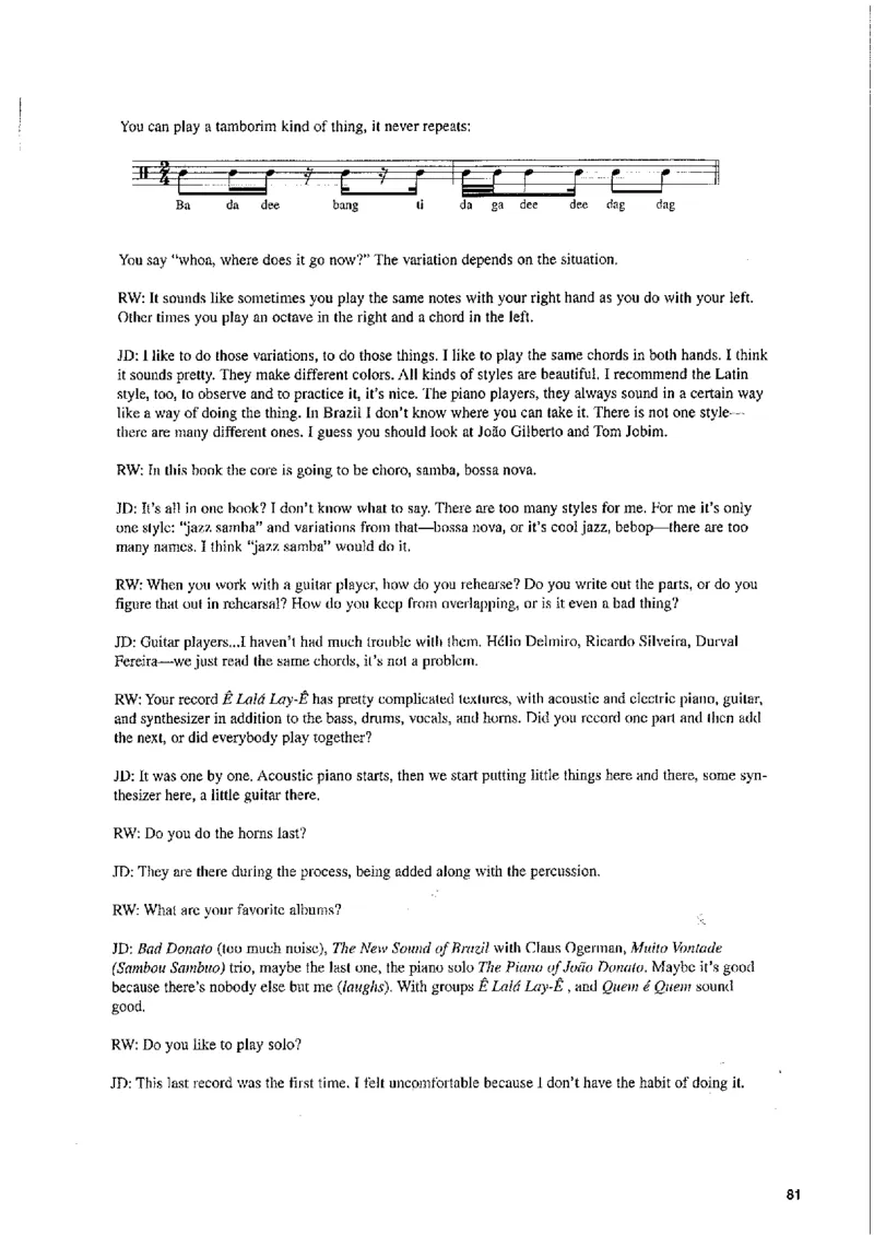 RobertWilley-BrazilianPiano(Choro,SambaandBossaNova)_一万首著名钢琴曲谱哈农贝多芬合集视频教学电子版高清无水印可打印_07各风格钢琴谱合集_BrazilianPiano_原版钢琴教材附音频