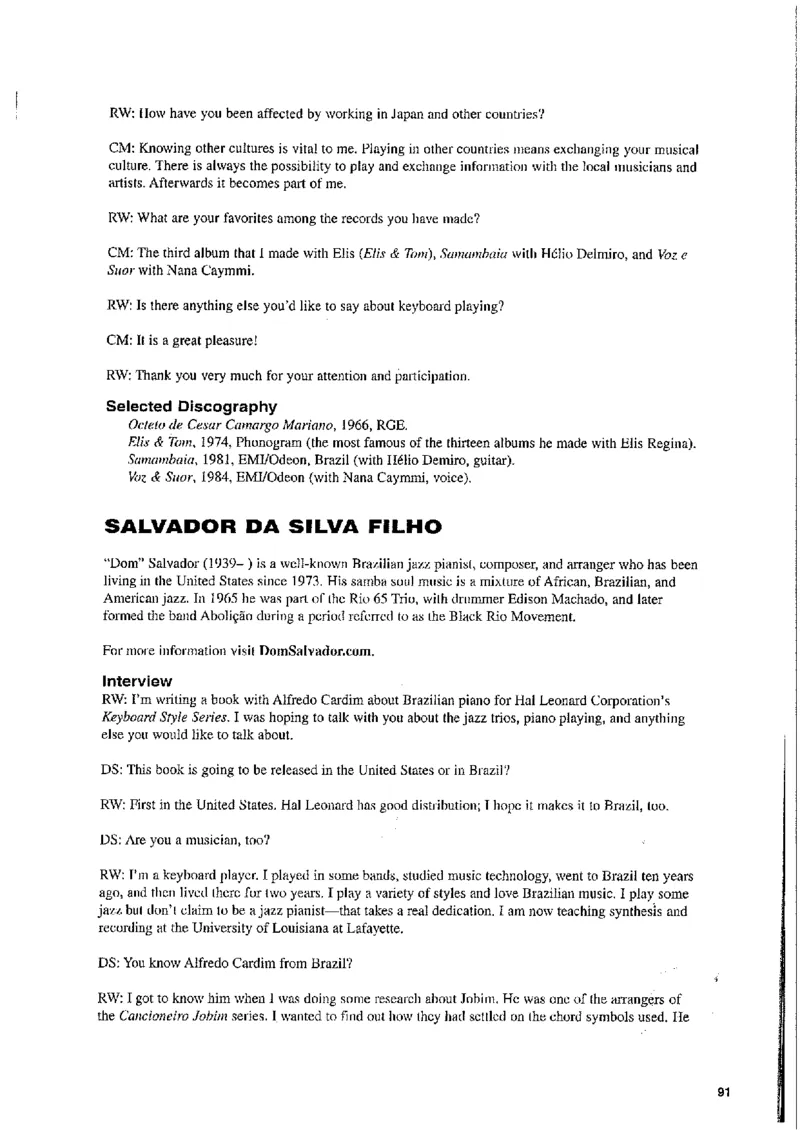 RobertWilley-BrazilianPiano(Choro,SambaandBossaNova)_一万首著名钢琴曲谱哈农贝多芬合集视频教学电子版高清无水印可打印_07各风格钢琴谱合集_BrazilianPiano_原版钢琴教材附音频