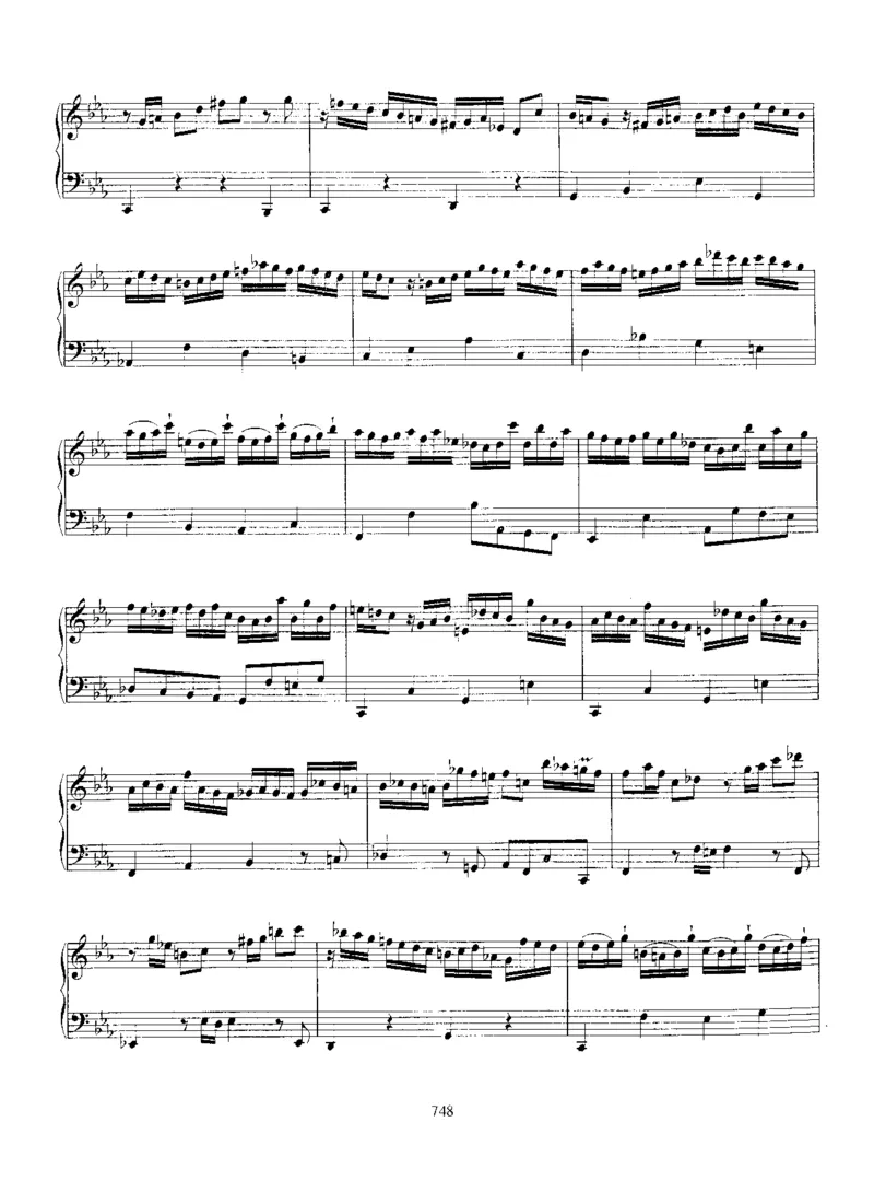 Partitainc,BWV997_一万首著名钢琴曲谱哈农贝多芬合集视频教学电子版高清无水印可打印_1古典钢琴知名音乐家谱_巴赫钢琴谱全集_其他