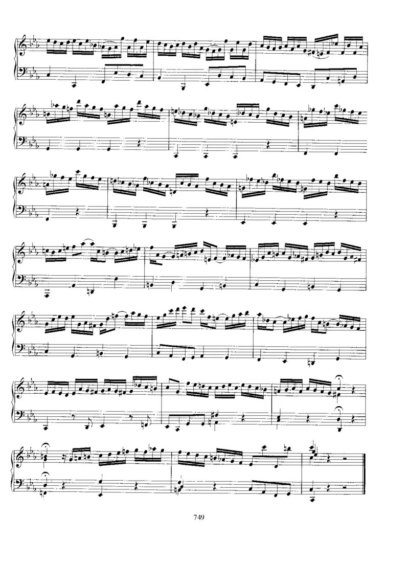 Partitainc,BWV997_一万首著名钢琴曲谱哈农贝多芬合集视频教学电子版高清无水印可打印_1古典钢琴知名音乐家谱_巴赫钢琴谱全集_其他