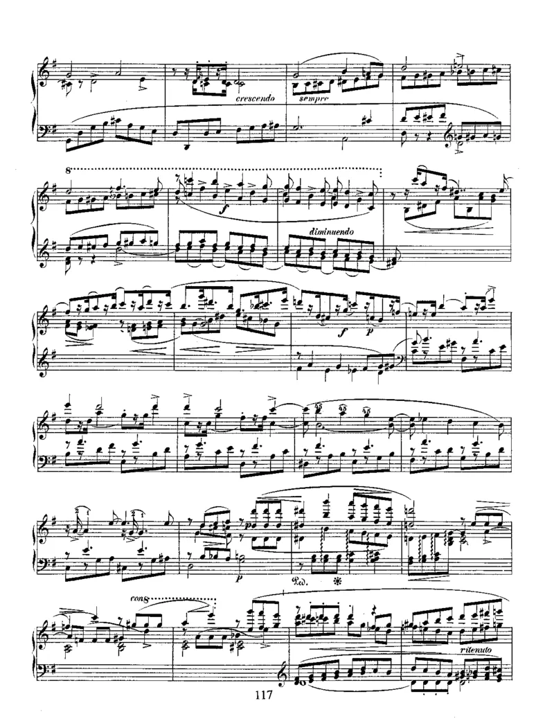 Schumann-Allegro,Op.8_一万首著名钢琴曲谱哈农贝多芬合集视频教学电子版高清无水印可打印_1古典钢琴知名音乐家谱_舒曼钢琴谱全集_WORKS