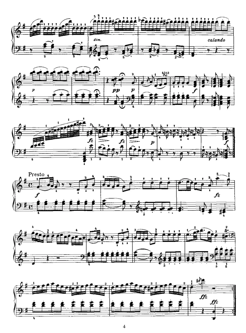 PianoSonataNo40inG_NoRestriction_一万首著名钢琴曲谱哈农贝多芬合集视频教学电子版高清无水印可打印_1古典钢琴知名音乐家谱_海顿钢琴谱全集_奏鸣曲