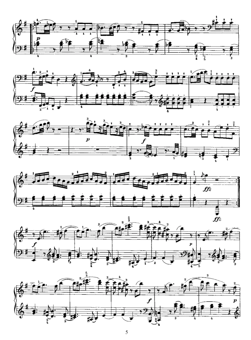 PianoSonataNo40inG_NoRestriction_一万首著名钢琴曲谱哈农贝多芬合集视频教学电子版高清无水印可打印_1古典钢琴知名音乐家谱_海顿钢琴谱全集_奏鸣曲