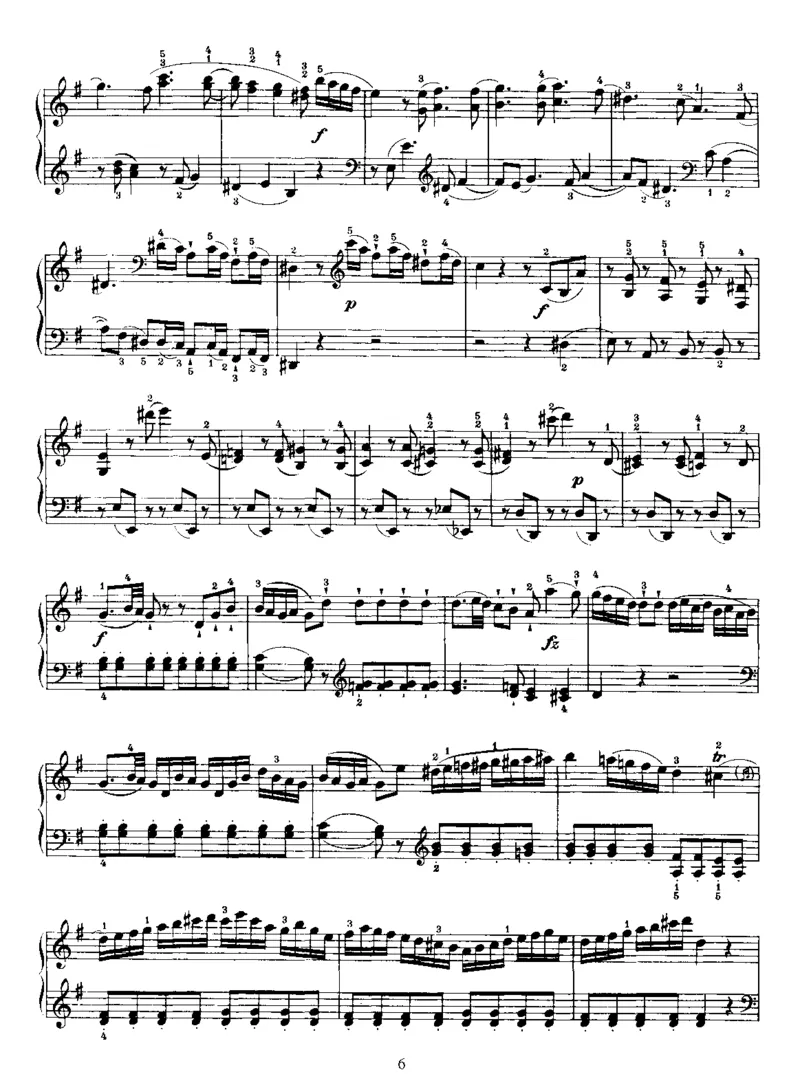 PianoSonataNo40inG_NoRestriction_一万首著名钢琴曲谱哈农贝多芬合集视频教学电子版高清无水印可打印_1古典钢琴知名音乐家谱_海顿钢琴谱全集_奏鸣曲